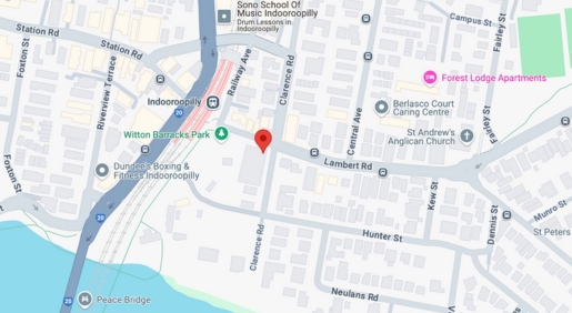 brisbane clinic map